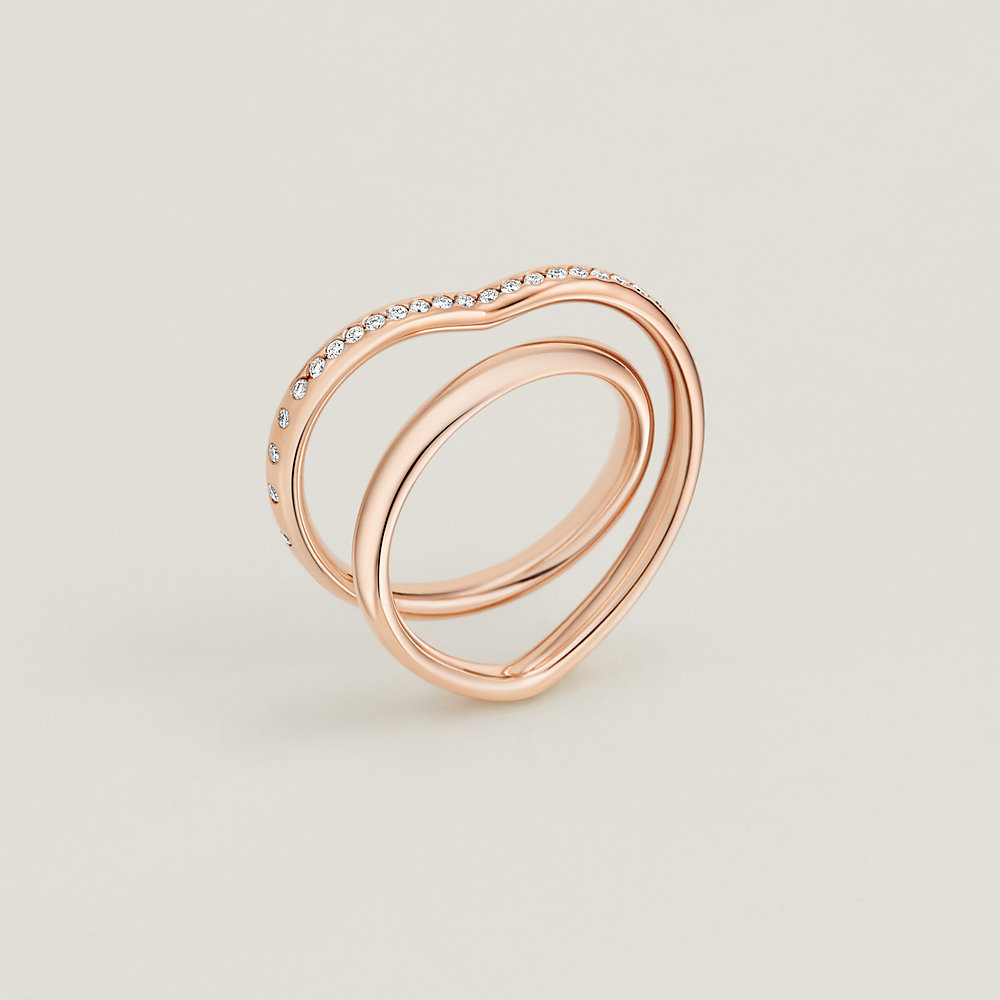 ■とっても可愛い【 HERMES 】リング Vertige Coeur MM HERMES ］リング Vertige Coeur MM (HERMES/指輪・リング